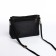 Bag Cross-Bodi with a zipper, black color