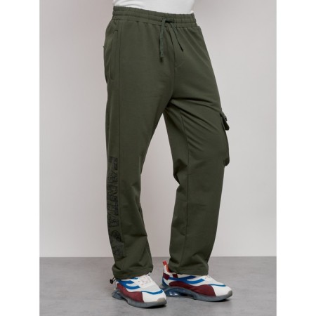 Sports male pants, size 48, khaki color-9