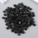 A set of plastic beads "Astra" 6 mm, 20 g (170 +/- 10pcs), gray
