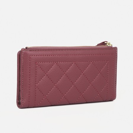 Women's wallet on magnets, powder color-1