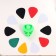 Set of mediators: Clutch "Hearts" + 10 Music Life mediators, 0.46mm, mix