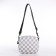 Youth bag with a zipper, gray color