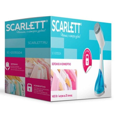 SCARLETT GS135S04, manual, 1400 W, 200 ml, 50 g/min, cord 1.6 m, blue-3