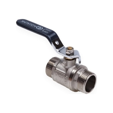 Ballic Aqualink, PN 50 tap, external/outer thread 1/2 ", handle, nickel.-3