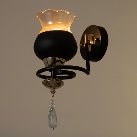 Bra "Lira" E27 40W black 25x18x35 cm-2