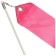 Ribbon for rhythmic gymnastics with a stick Grace dance, 2 m, pink color
