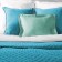 Kaspian set: cover 160 x 220 cm, pillowcases 40 x 40 cm - 2 pcs, blue