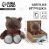 Soft toy "birthday man Marti", cat, 25 cm