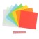 Colored paper for origami, 8 sheets, 8 colors, "kalyaka-small"