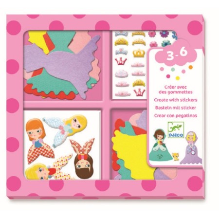 Set for creating applications from DJeco "Princess"