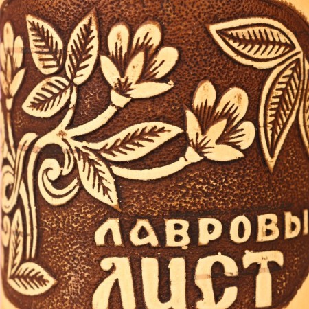 TUES "VETOK", bay leaf, d = 9 cm, birch bark-5