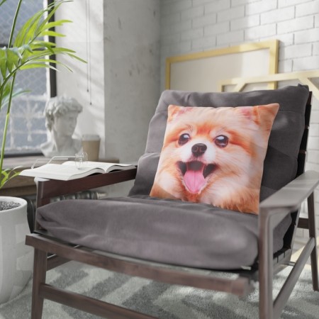 Decorative Ethel Pillow "Spitz" 40x40 cm, Gabardin, 100% p/e-1