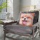 Decorative Ethel Pillow "Spitz" 40x40 cm, Gabardin, 100% p/e