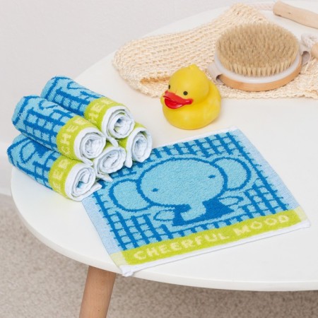 Title of towels LAKE, size 20x20cm, 6 pcs, Makra 380 g/m2, 100% cotton