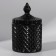 Organizer for storage, 1 section, with a lid, d = 8.5 × 13.5 cm, black color