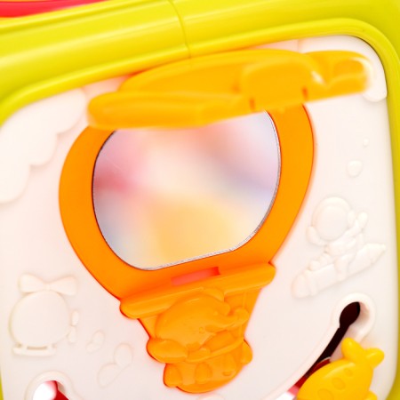 Developing toy "smart cube", 3 in 1: ionic, sorter, bisikub, sound-7