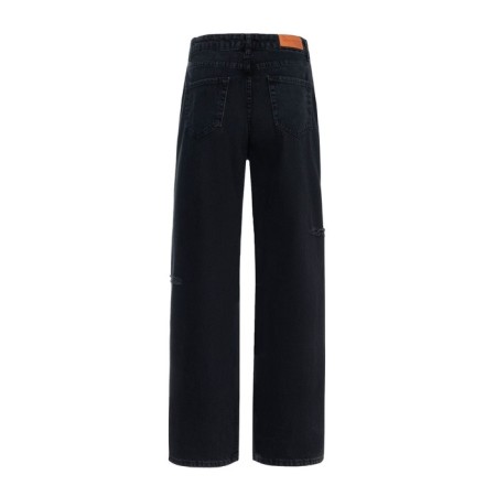 Jeans female color black, size 36 (42)-8