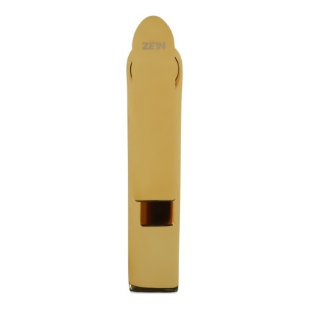 Zein Z3875 sink mixer, single -sided, pour height 12 cm, brass, white/gold-8