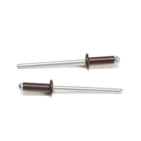 Rolls of the tundra krep, exhaust, aluminum-old, 3.2x8 mm, dark brown, 50 pcs-1