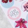 Stickers for gifts and colors "Happiness", flowers, 9 x 16 cm