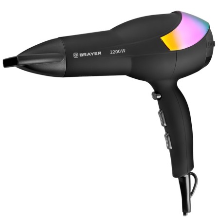 Feng Brayer 3003br, 2200 W, 2 speeds, 3 temperature conditions, concentrator, black-1