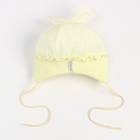 Children's hat, yellow color, size 46-48-2