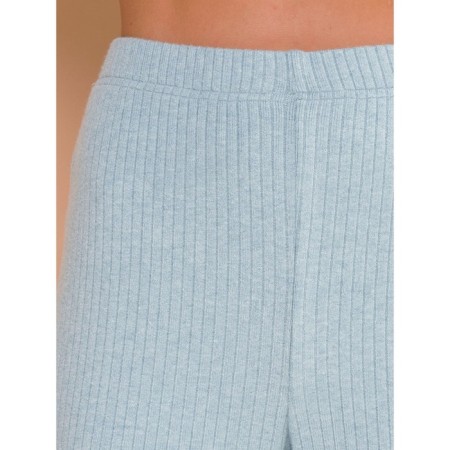 Female trousers, size 50, blue color-2