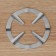 Strikes for burners for the gas stove of the share, d = 13.5 cm, silver color