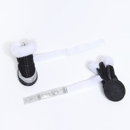 Shoes "oh, frost", set 4 pcs, 2 size, black-4