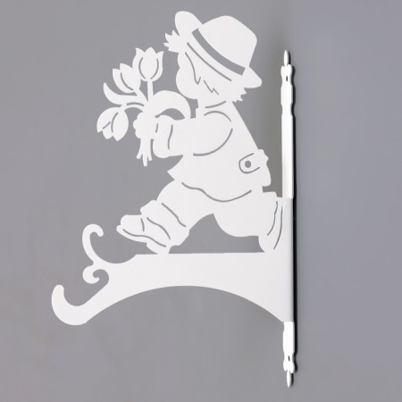 Holder for Kashpo "Boy" White, 21.4x31.9cm-4