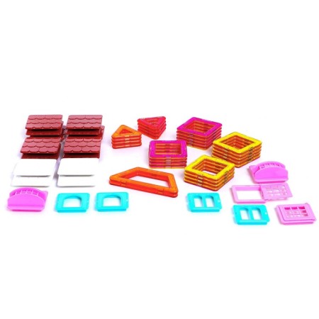 Magnetic designer "Color Magnets", 50 parts-2