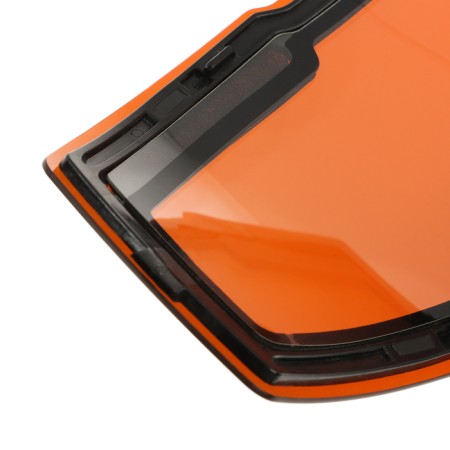 Premium mask glasses, for motorcycle, removable two-layer glass, two colors orange, green-13