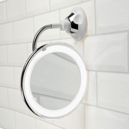 Energy EN-757 mirror, backlight, increase 5x, d = 12.5 cm, 3haa