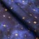 Package paper, glossy "stars", 70 x 100 cm, 1 sheet