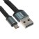 Cable Smartbuy S26, MicroUSB - USB, 3 A, 1 m, fast charging, nylon braid, gray