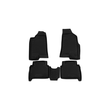 Rugs in the Hummer H3 Salon 2005-2016, 4 pcs. (polyurethane)