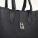Women's bag with lightning, textura, average size, color gray