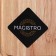 Board for feeding Magistro "Dubrava", 34 × 14 × 1.5 cm, oak
