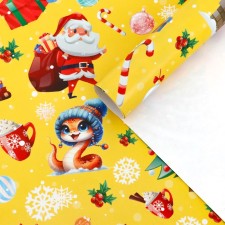 Paper packaging New Year's 