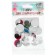 Eyes with glue -based cilia, set of 18 pcs., Size: 2 cm