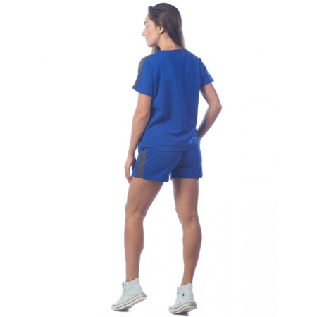 Women's costume I am happy former, size 52, blue color-3