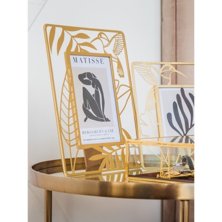 Photo frame "Exotic", 19 × 1 × 24 cm, gold color-1