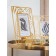 Photo frame "Exotic", 19 × 1 × 24 cm, gold color