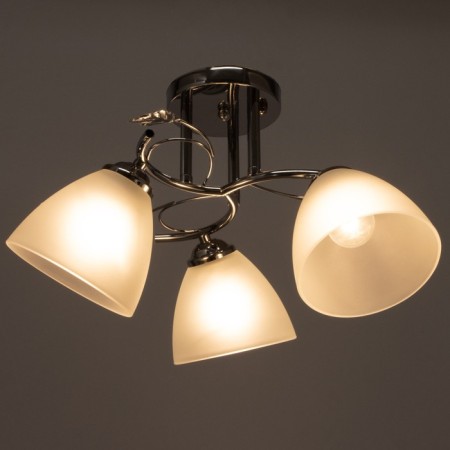 Chandelier 2024/3 E27 60W chrome 46x46x25 cm-2