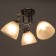 Chandelier 2024/3 E27 60W chrome 46x46x25 cm
