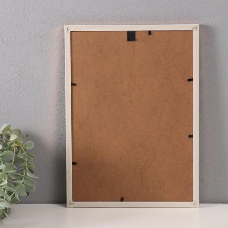 Photo frame Plastic format A4 "Wavy line on gold" 1.3x23.4x32 cm-2