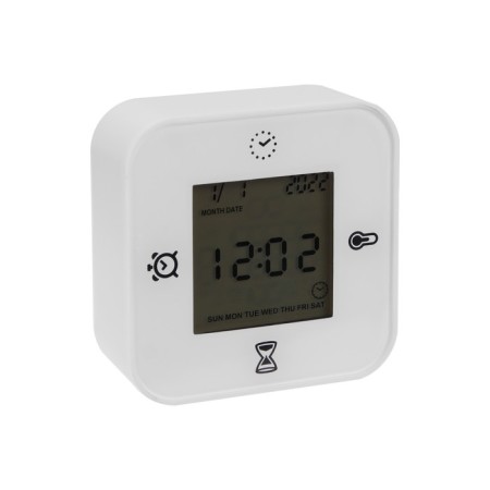 Clock - an alarm clock LB -24, timer, temperature, date, alarm clock, backlight, white