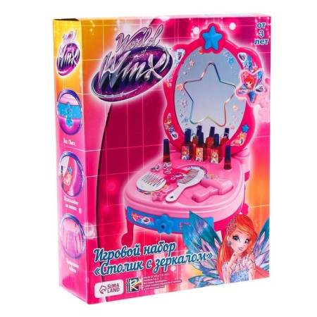 Игровой набор парикмахер, феи WINX «Блум», столик с зеркалом,свет, звук-9
