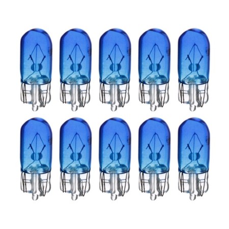 Hague lamp Cartage Blue T10 W5W, 12 V, 5 W, set 10 pcs