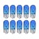 Hague lamp Cartage Blue T10 W5W, 12 V, 5 W, set 10 pcs